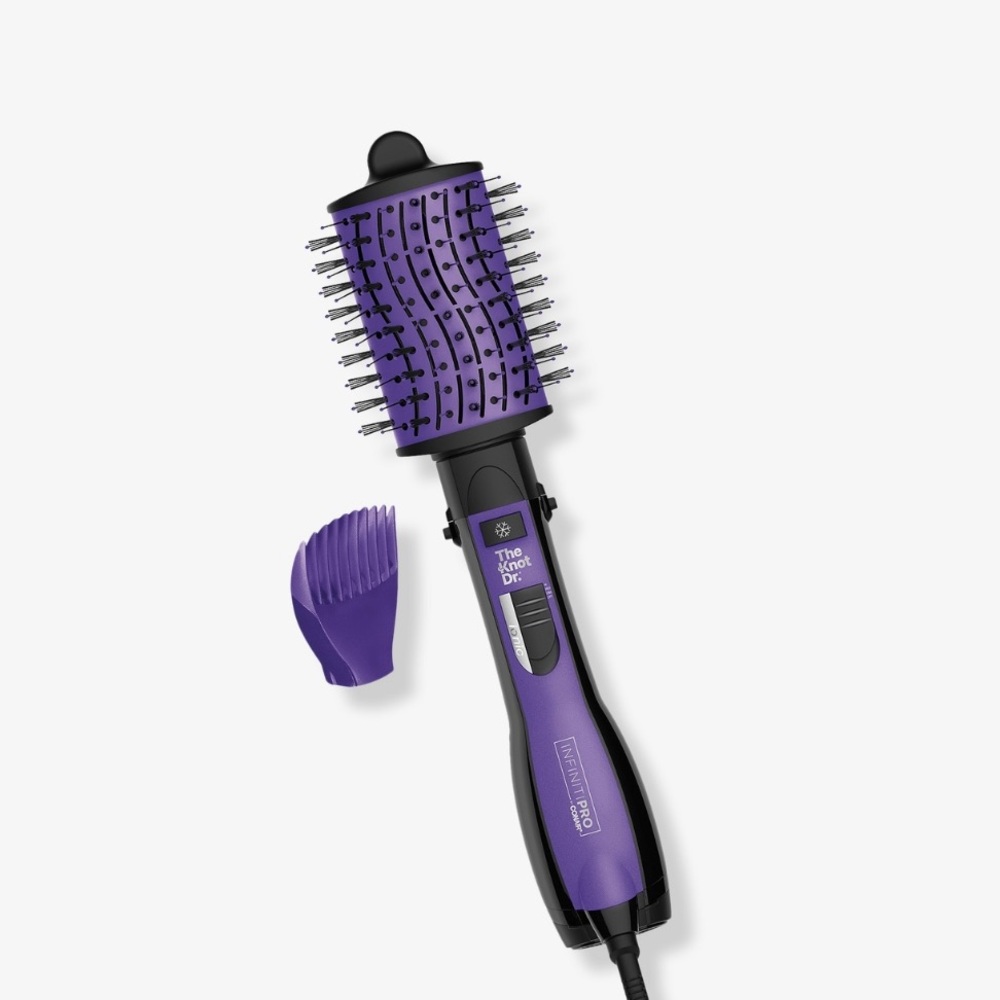 Hair dryer brush